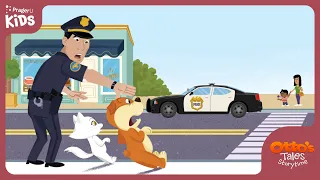 Otto's Tales: Let's Meet a Police Officer | PragerU Kids