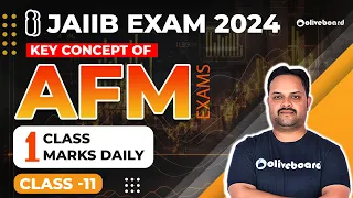 JAIIB EXAM May 2024 | Key Concept of AFM | 1 Class 1 Marks Daily | Class-11 | By Pradyumna Sir