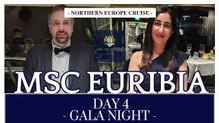 MSC Euribia Yacht Club - Day 4 - Gala Night - Captain's speech & Gala dinner