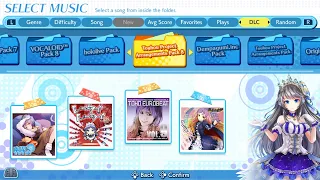 Touhou Project Arrangements Pack 8 DLC overview for Groove Coaster Wai Wai Party!!!!