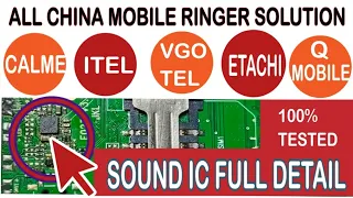 All china mobile ringer speaker jumper solution / China mobile ringer solution 100% / ch mobile zone