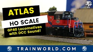 Ho Scale ATLAS GP40 Locomotives