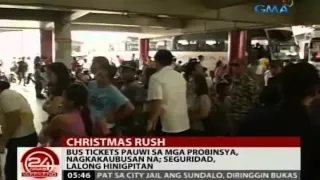 24 Oras: Bus tickets pauwi sa mga probinsya, nagkaka-ubusan na