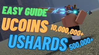 [AUT] How to get UCOINS and USHARDS FAST