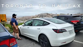 I Drove 1700 KM In My Tesla Model 3 (And Back Again)