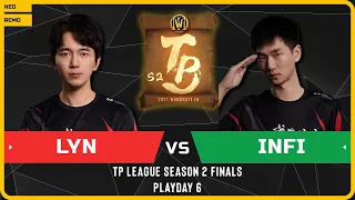 WC3 - [ORC] Lyn vs Infi [NE] - Playday 6 - TP League Season 2 Finals