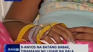 Saksi: 9-anyos na batang babae, tinamaan ng ligaw na bala