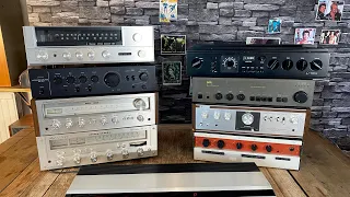 Vintage amplifier /receiver shootout