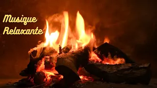 Crépitement feu de cheminée (relaxation, détente, dormir)