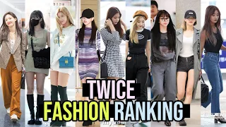 TWICE Airport Fashion Ranking