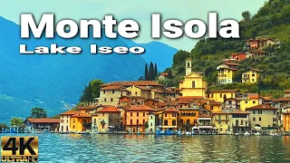 Monte Isola, See The Most Beautiful Villages in Italy 4k Walking Tour | 4k UHD 60 fps