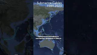 Подводные Интернет Кабели Вокруг Земли