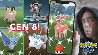 GEN 8 POKÉMON + 8 NEW SHINIES IN POKÉMON GO!! 5-WEEK THROWBACK RESEARCH CHALLENGE EVENT!