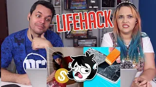 REACT LIFEHACK NÃO FACILITA A VIDA DE NINGUÉM (Saiko joga)