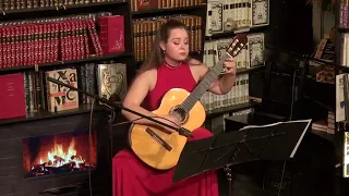 ELENA GOLOVINA classical guitar - l'Oeillet by Mauro Guiliani