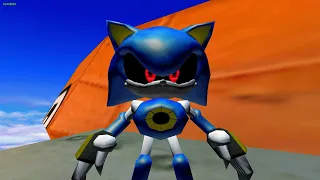 [Dual TAS] Sonic vs Metal Sonic Downtown Race - Sonic Adventure 2: Battle
