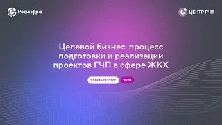 Целевой бизнес-процесс подготовки и реализации проектов ГЧП в сфере ЖКХ