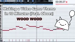 Attempting to Make a Video Game Theme with Only Oboes in 10 Minutes || Shady Cicada