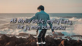 Bagačius - Myliu Šį Pasaulį (Lyrics Video)