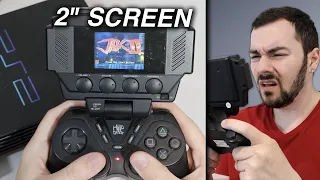 Playing PS2 Games On This Rare Controller Screen Accessory