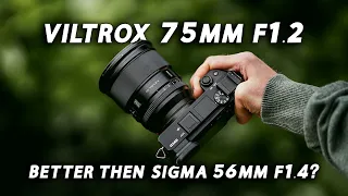 Viltrox 75mm F1.2 | THE BEST Prime Lens for Sony A6400 and APS-C?!