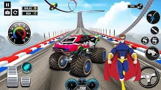 Monster Truck Race🔥Stunt - Car Game | Mega Ramp Monster Android gameplay