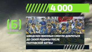 Сколько шведских военных смогли добраться до родины после Полтавской битвы?