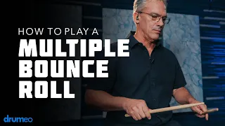 How To Play A Multiple Bounce Roll (Buzz Roll) - Drum Rudiment Lesson