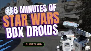 New! BDX Droids in Galaxy's Edge | Disneyland | Star Wars