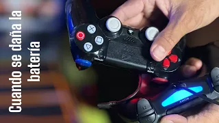 PS4 / Qué hacer cuando se daña la batería del control ?