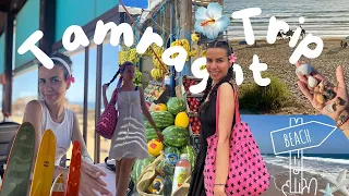 SUMMER TRIP🍉|| دوزنا الصيف فبلاصة زوينة !🦋( Beach 🏝️ +sunsets 🌼+Grwm🌷..)