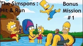 THE SIMPSONS: HIT & RUN - LEVEL 1 - BONUS MISSION - ПРОХОЖДЕНИЕ