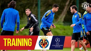 Training | United prepare for Villarreal clash | Manchester United v Villarreal | Champions League