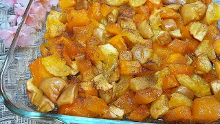 Дети просто Обожают это Вкуснейшее Лакомство! Потрясающий Десерт из ТЫКВЫ и Яблок. Вкусно и Полезно