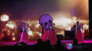 Opening show- Thai Drummers dance . Entertainment Bangkok Event