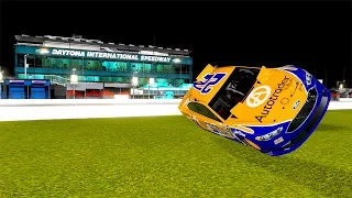 Hit Pit Wall and Flipped! | Forza Motorsport 6 | NASCAR Expansion