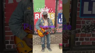 Derrick plays Jimmy Hendrix