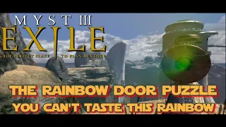 The Rainbow Door puzzle has me seeing the light in Myst III: Exile