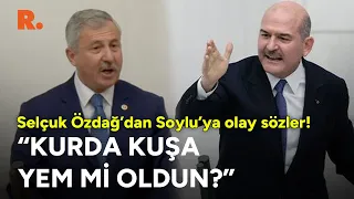 Meclis'te Selçuk Özdağ'dan Süleyman Soylu'ya olay sözler! "Kurda kuşa yem mi oldun?"
