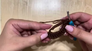Кольцо амигуруми для начинающих