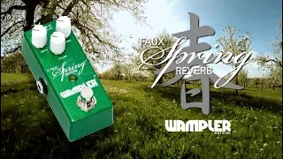 Wampler Mini Faux Spring Reverb Pedal now available!