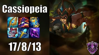 Cassiopeia vs Karma MID - Patch 12.21 euw1 MASTER