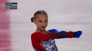 Short program Veronika Zhilina Kośice 2021 // all spins