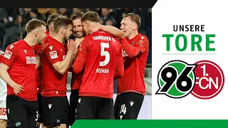 Unsere Tore gegen Nürnberg | 96TV-Highlights