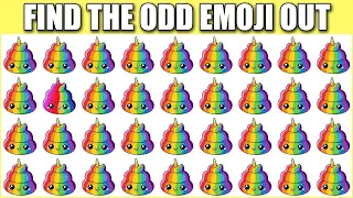 HOW GOOD ARE YOUR EYES #1 Find The Odd Emoji Out l Emoji Puzzle Quiz