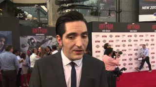 Marvel's Ant-Man: David Dastmalchian Red Carpet Movie Premiere Interview | ScreenSlam