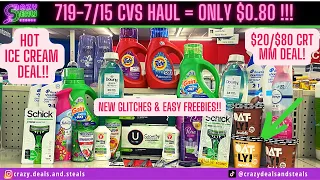 🔥7/9 CVS HAUL ($0.80+ $382 SAVED) $20/$80 MM {7/9 CVS Couponing This Week} How To Coupon At CVS