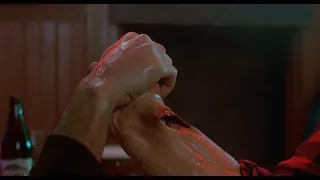 The Fly (1986) Arm Wrestling Scene