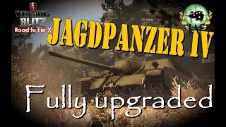 Jagdpanzer IV Fully Upgraded | Road to tier X German Tank Destroyers | WoT Blitz