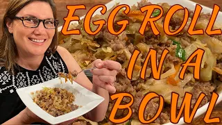 HOW TO MAKE EGG ROLL IN A BOWL UNDER $5 - LOW CARB!